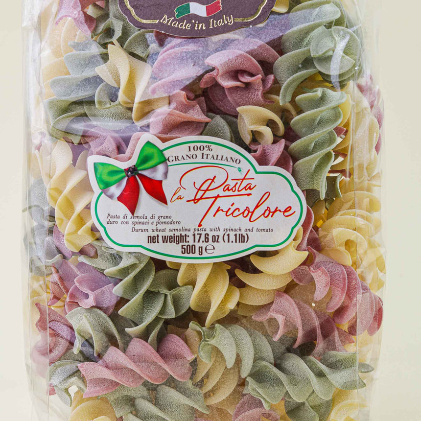 Pasta Fusilloni Tricolore IGP (500g) Foodoholic