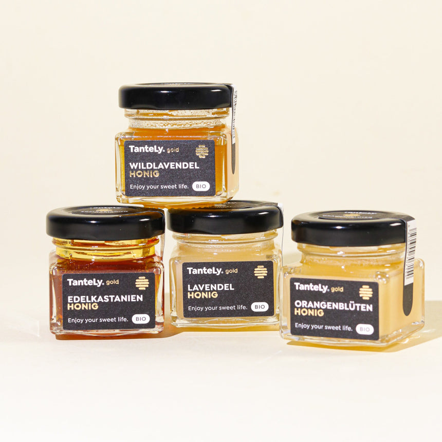 Probierset Premium-Honig, TanteLy, Bio Foodoholic